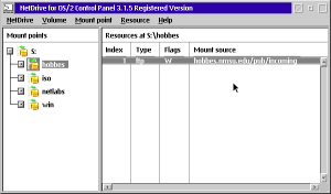 NetDrive 3.1.5 Control Panel